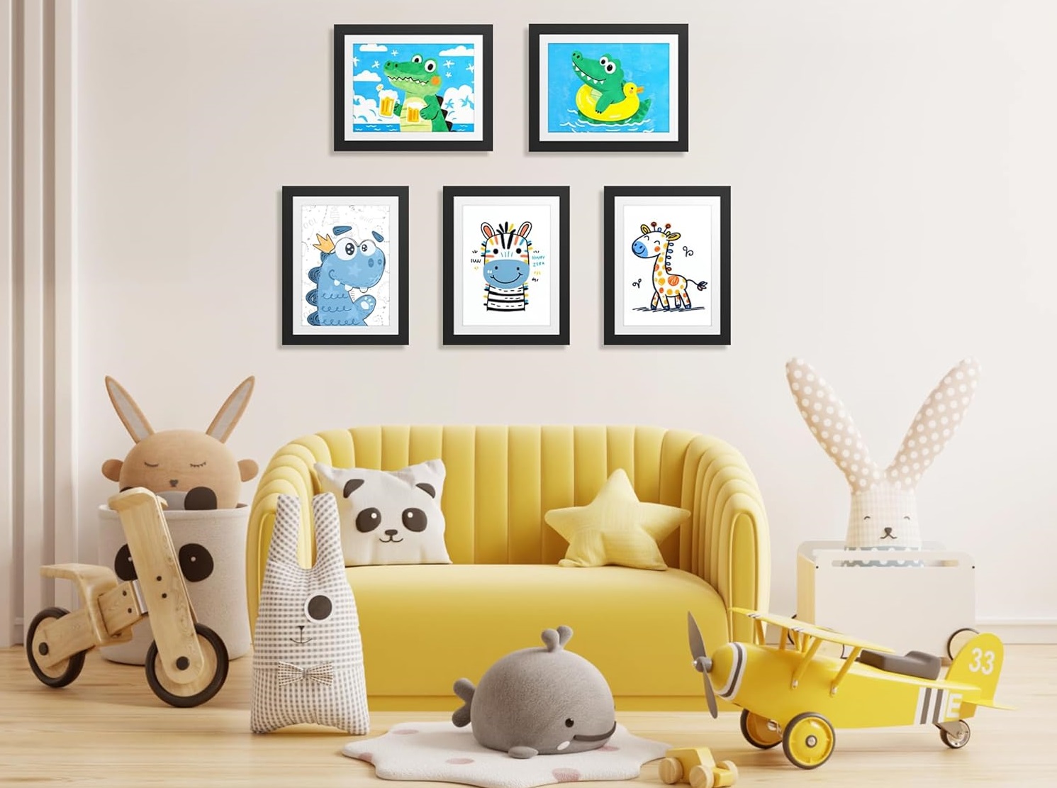 front-opening frames