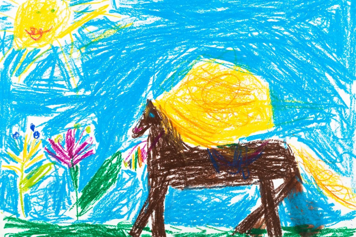 create a photo book for kids’ artwork